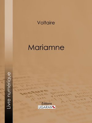 cover image of Mariamne